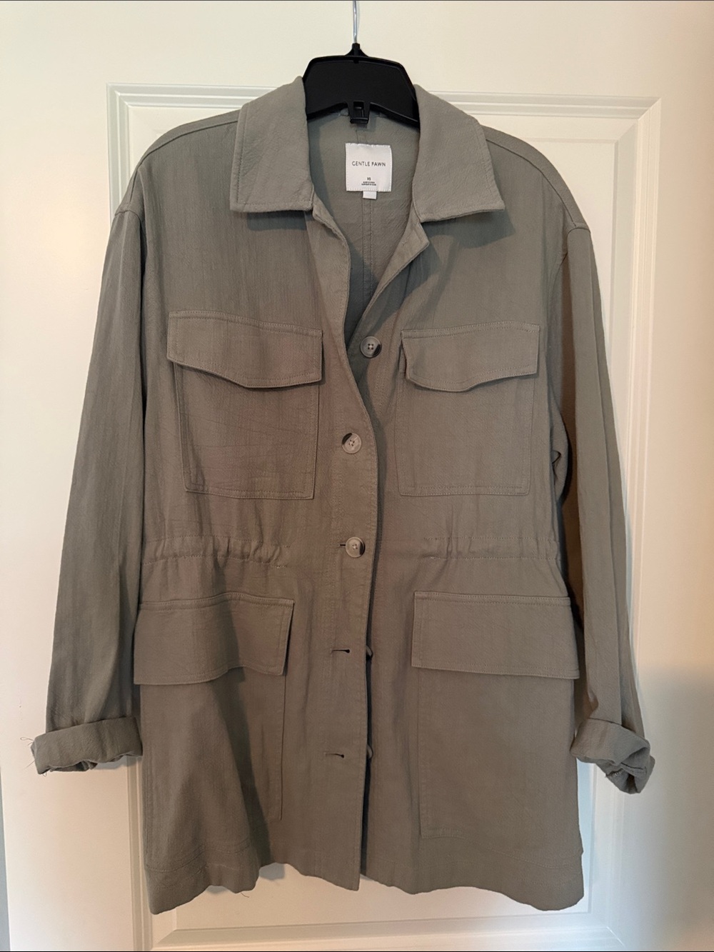Gentle Fawn Olive Green Utility Jacket